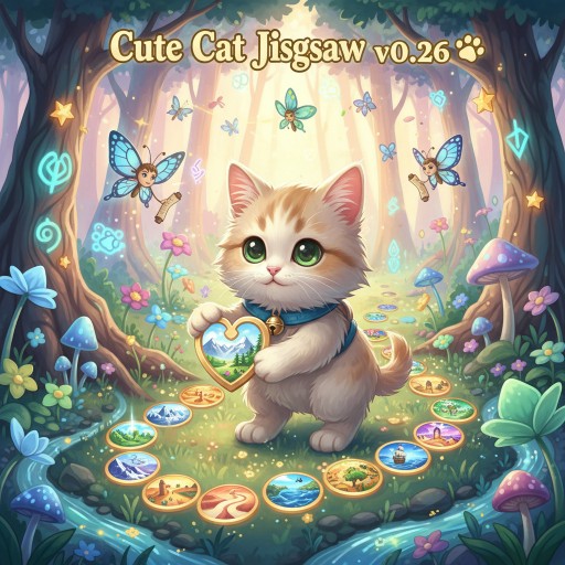 Cute Cat Jigsaw v0.26